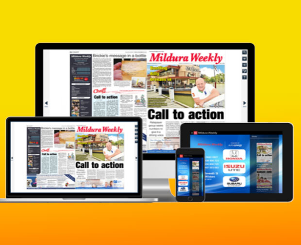 Newspaper advertising image